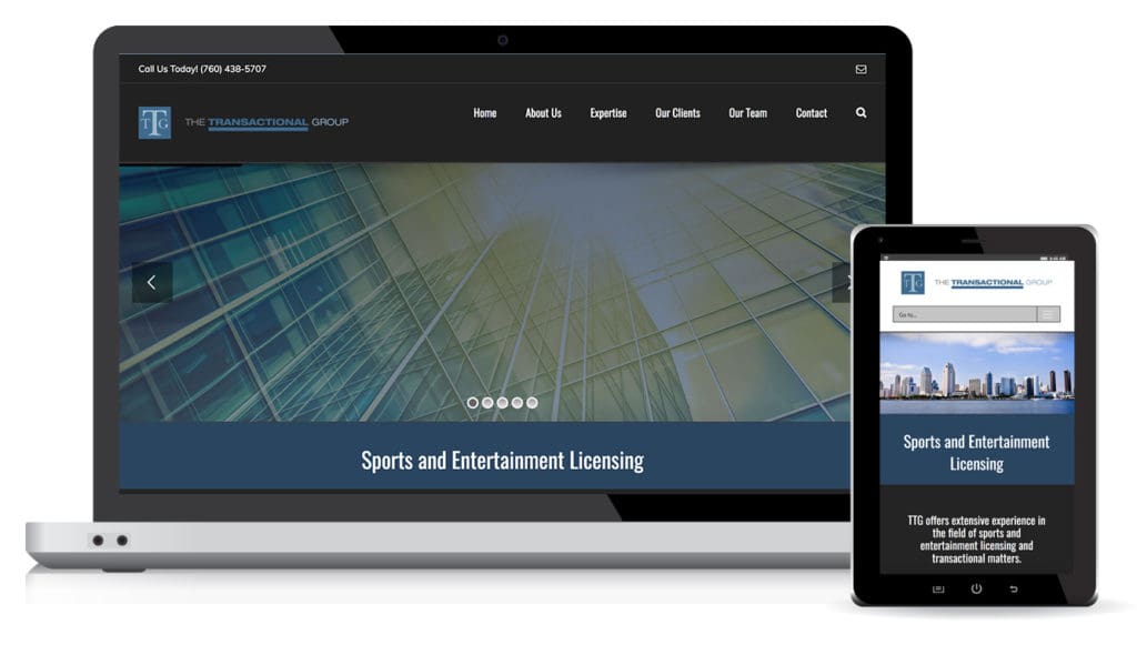 ttg Corporate Website Design