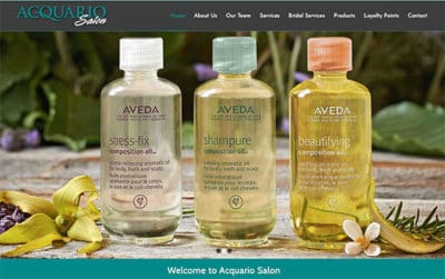 Salon Website Designer