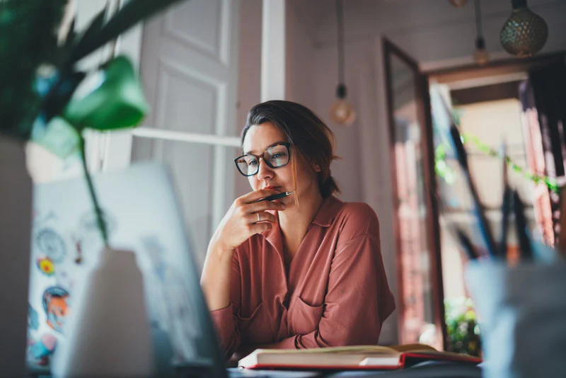 Business Owner Building Website