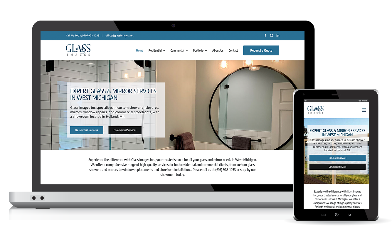 Holland Website Redesign